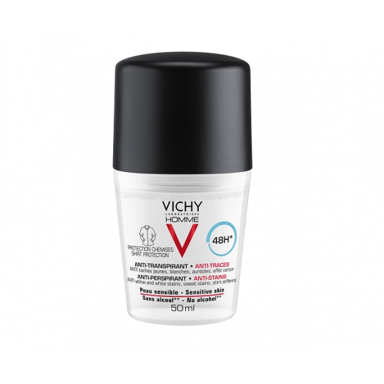VICHY HOMME DEO ROLL ON MANCHAS 50ML