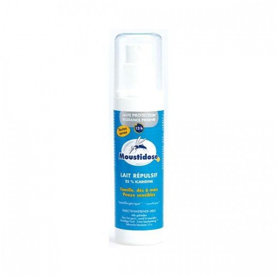 MOUSTIDOSE LEITE REPEL INSECT 125ML
